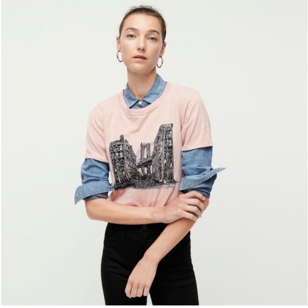 J Crew Collector Graphic “Dumbo” Tee